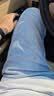 Levi's李维斯男士美式复古502锥型牛仔裤夏薄款牛仔裤 浅蓝色 36 (32) 实拍图