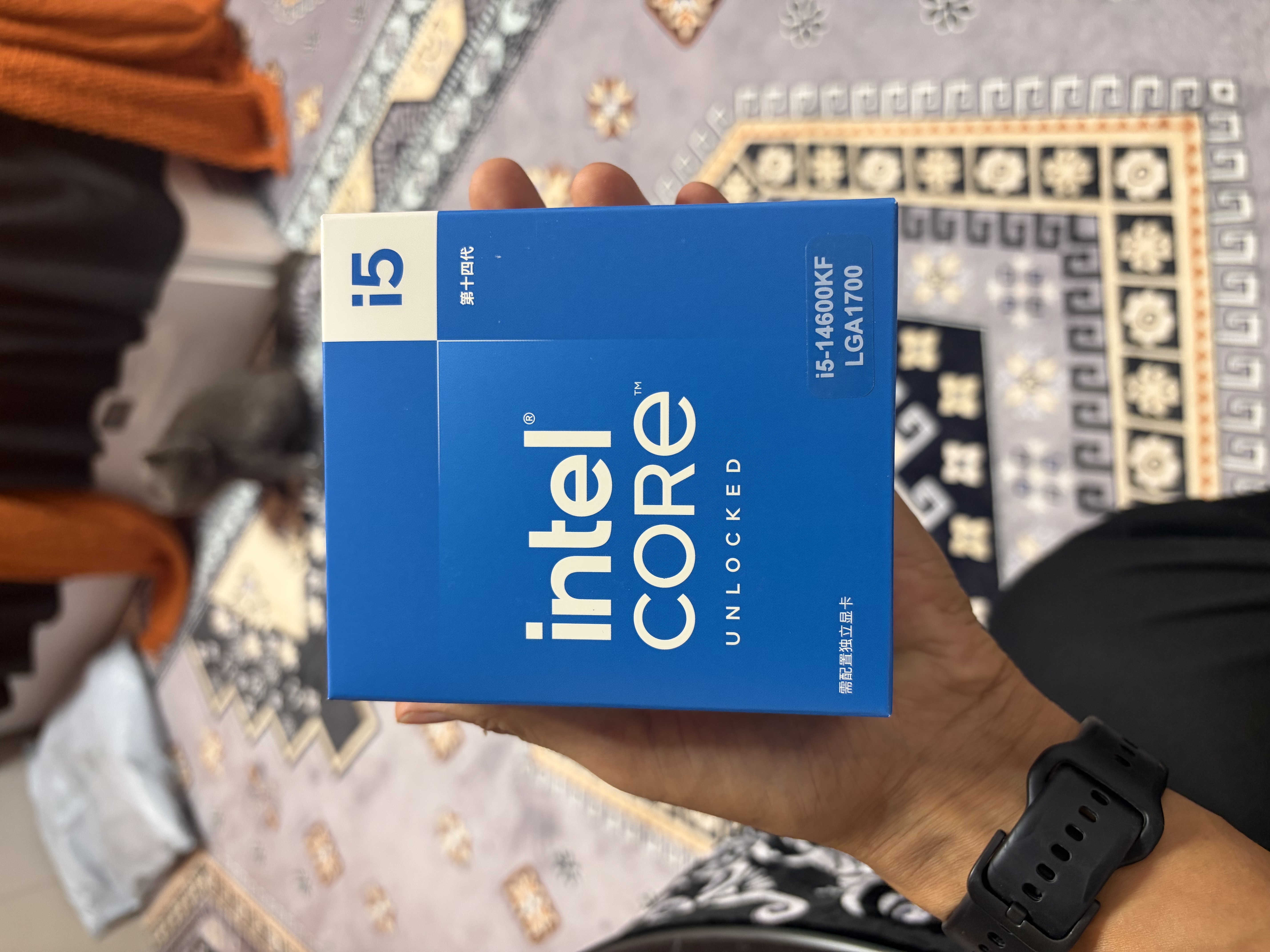 英特尔（Intel）酷睿14代 i5处理器14600KF 14核20线程 24M三级缓存 盒装台式机CPU 畅玩三角洲行动/无畏契约 实拍图
