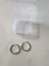 芯奢S999纯银耳钉女士2026新款耳环养耳洞素圈耳圈足银实心高级感耳饰 足银麻花款耳环一对13mm【999足银】 实拍图