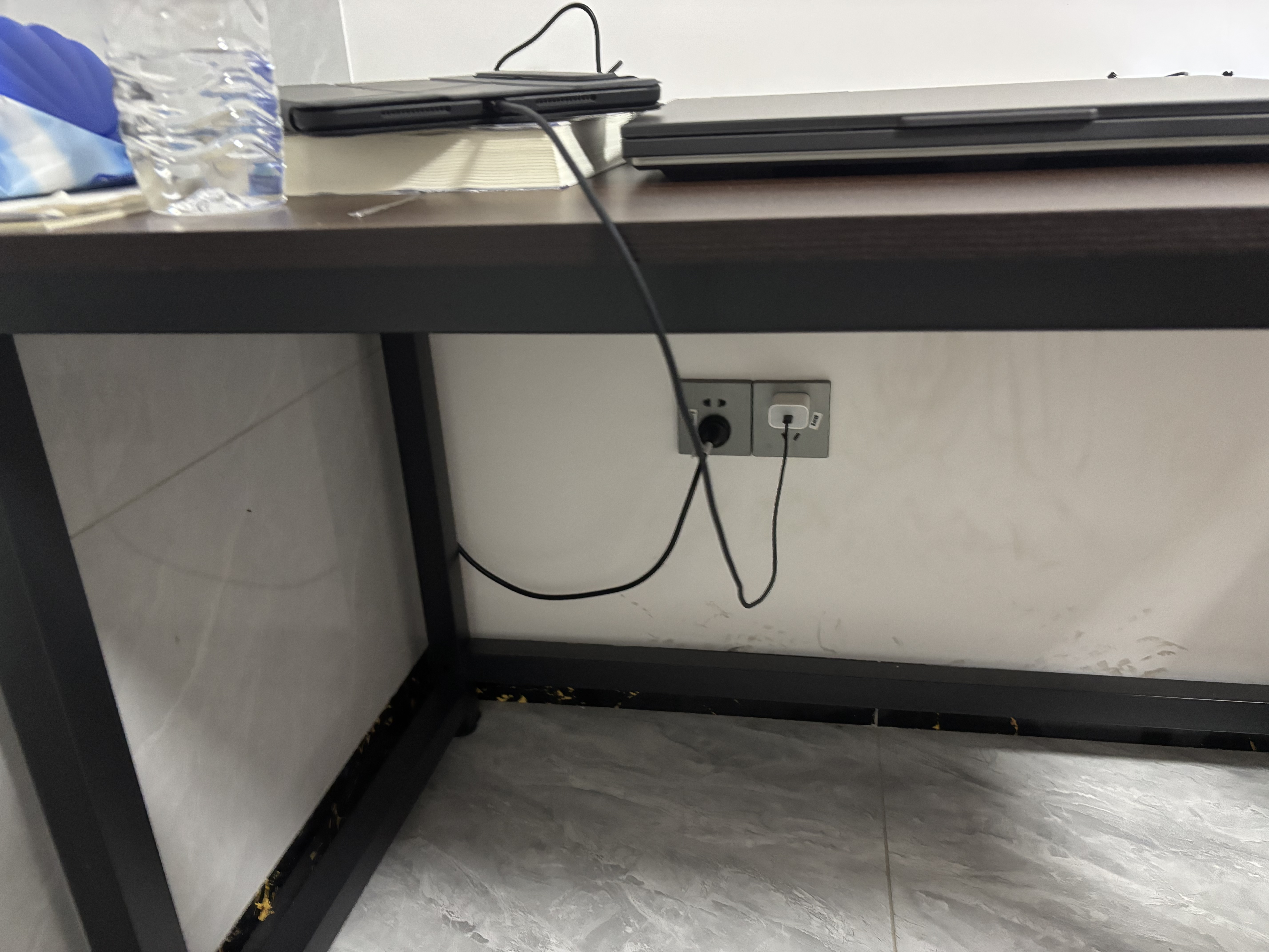 全品屋电脑桌子学习办公写字书桌台长条培训家用卧室2026新款出租电竞桌 实拍图