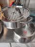 康巴赫蒸锅304不锈钢蒸笼食品级双层汤锅家用蒸煮炖燃气灶电磁炉通用 【升级防烫｜加厚304】 3层 30cm 实拍图