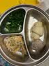 皇宠宝宝餐盘自主进食分格吸盘式辅食保温餐盘儿童吃饭不锈钢餐具饭盒 实拍图