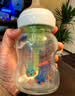 布朗博士玻璃奶瓶 0-3月新生婴儿防胀气防呛 宽口径奶瓶150ml 萌兔 实拍图