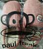 大嘴猴（paul frank）棉拖鞋女秋冬情侣时尚家居厚底毛绒保暖棉鞋男PF806 实拍图