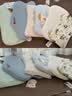婧麒（JOYNCLEON）婴儿枕头分区宝宝枕护颈神器6个月以上儿童枕头1-3岁 蓝jzt197153 实拍图