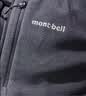 mont·bell 户外抓绒衣冲锋衣内胆男轻薄开衫内搭保暖上衣 1114881 BK黑色 L 实拍图