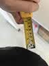 得力(deli)10m锁定功能钢卷尺 木工尺装修测量尺子 办公用品 8210 黄 实拍图