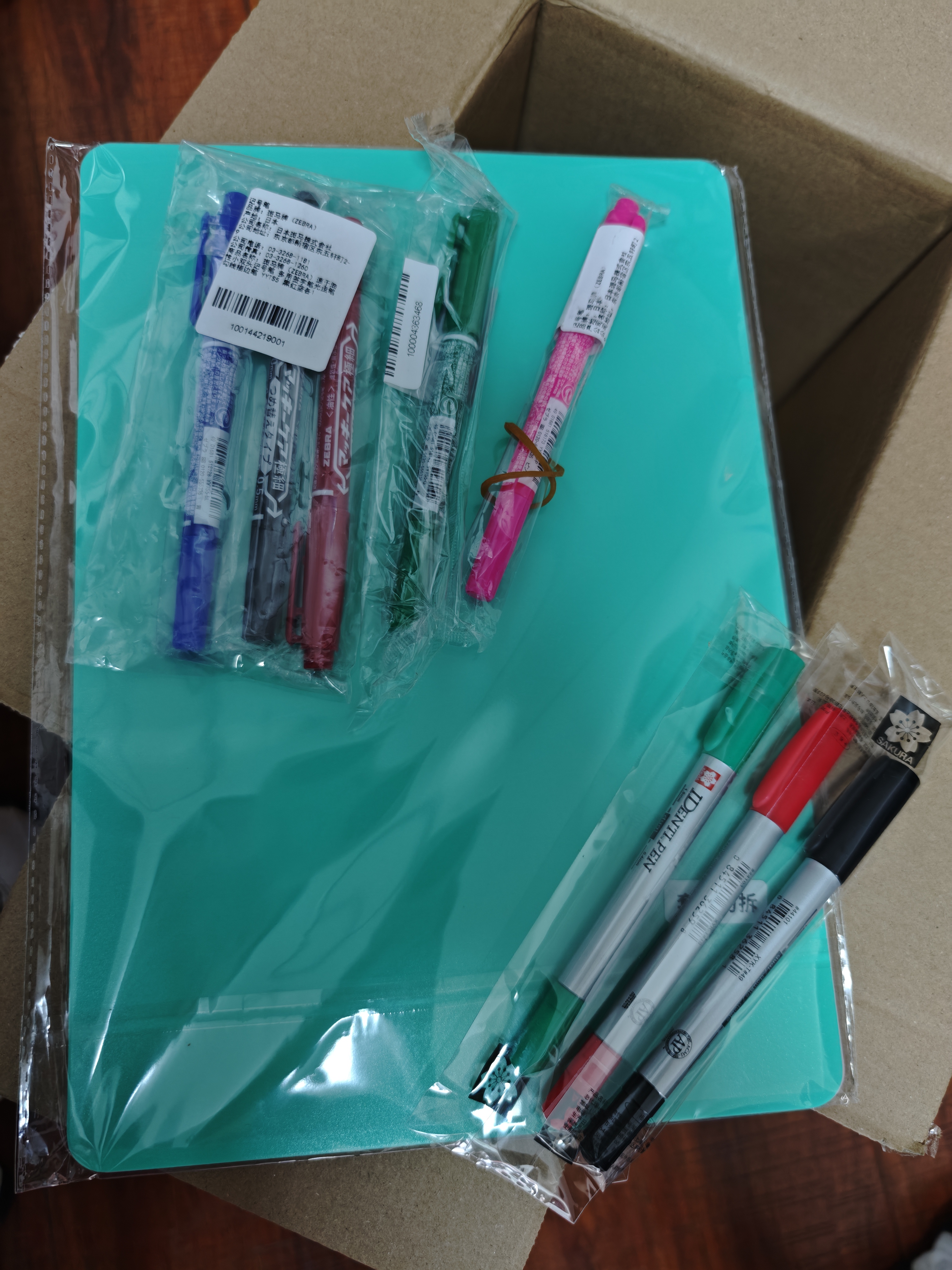樱花（SAKURA）双头记号笔 黑色 签字笔马克笔油性勾线笔光盘刻字笔  实拍图