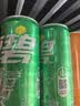可口可乐（Coca-Cola）檀健次代言 雪碧Sprite柠檬味碳酸饮料 330ml*24摩登罐  实拍图