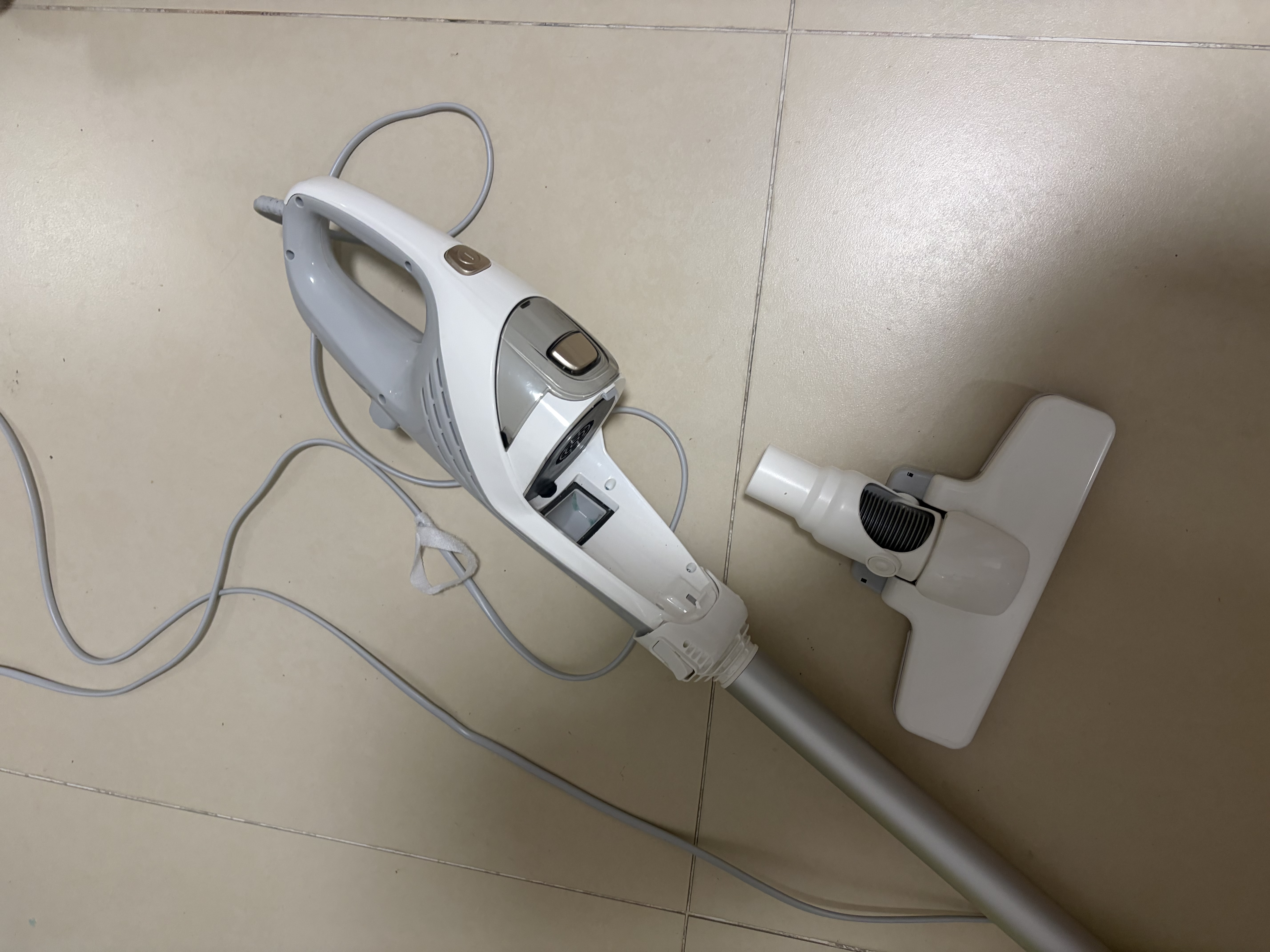 海尔（Haier）吸尘器除螨仪三合一家用大吸力手持强力床上地上两用紫外线杀菌吸螨热风除湿吸猫毛沙发清洁一体机 【3合1 】吸尘/紫外线除螨/热风除湿3025 实拍图