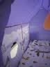 闹闹猫帐篷室内库洛米儿童女孩公主分床神器小帐篷宝宝秘密基地礼物玩具 帐篷+【爬爬垫棉球灯彩旗云朵蝴蝶夹子贴画】 库洛米加长款【金属支架】长1.6米宽1米高1.3米 实拍图