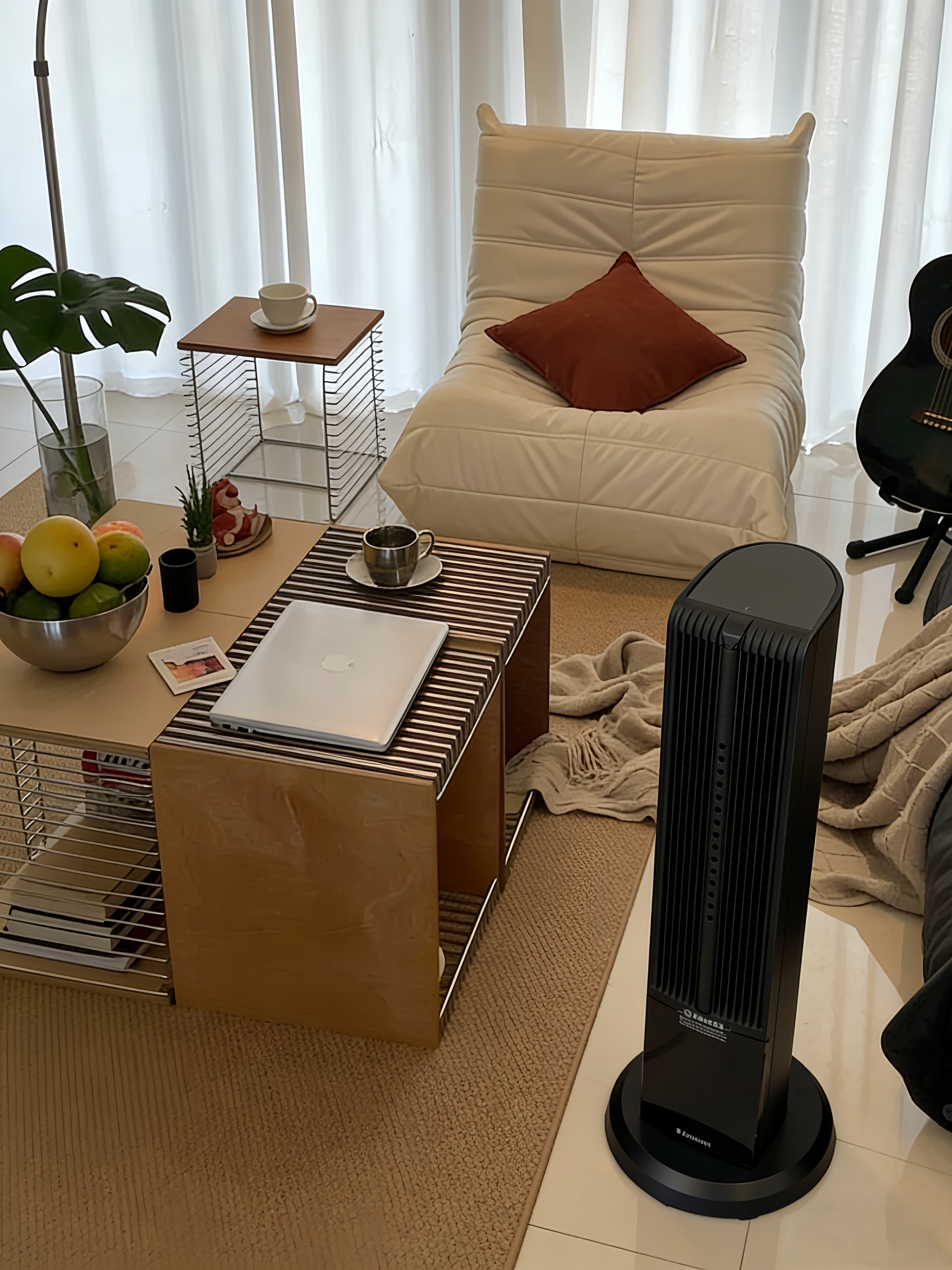 半弦月热销100W+】石墨烯取暖器暖风机速热节能家用2026新款电暖器电暖气全屋速热大面积50平浴室冷暖用 【尊享款2200W】速热40℃·冷暖两用 26顶配别墅级取暖丨AI智能变频丨双面石墨烯暖风 实拍图