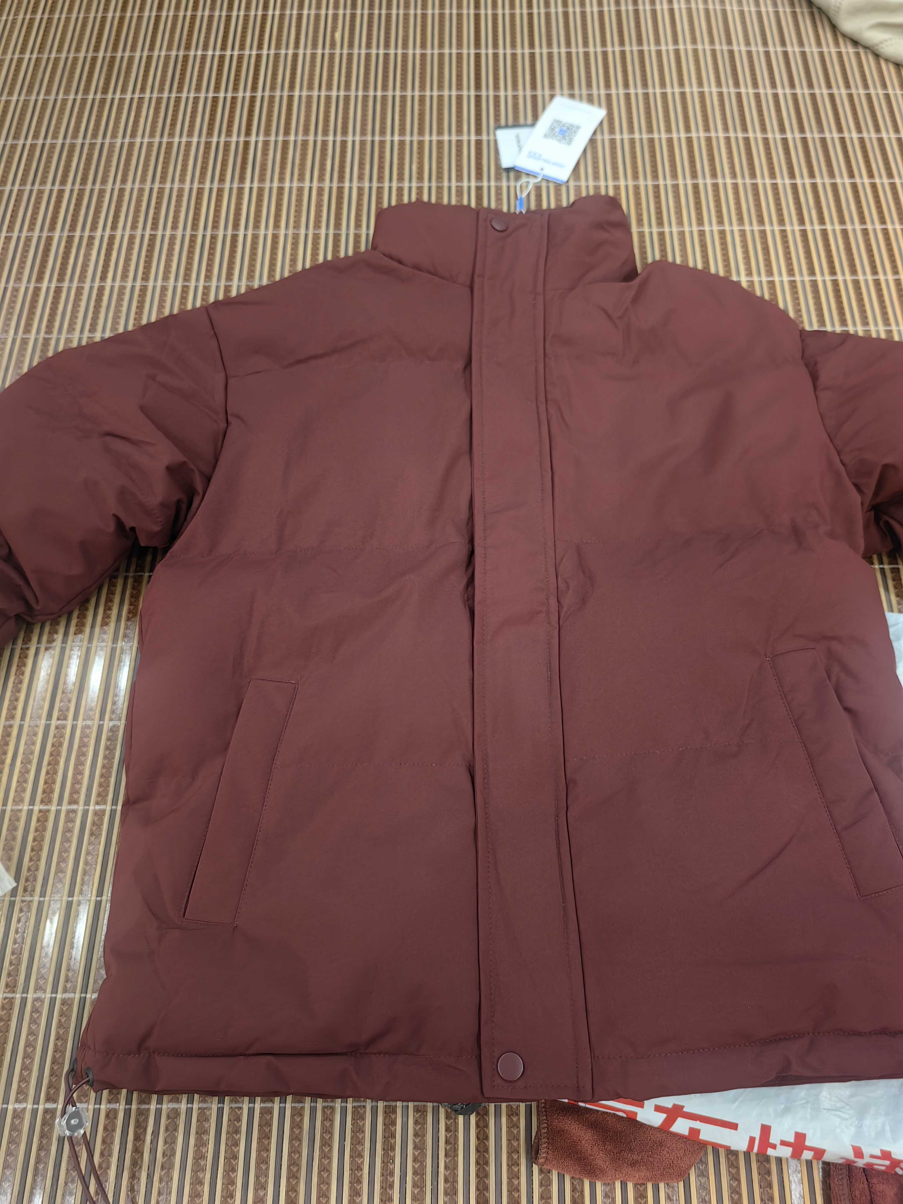 真维斯（Jeanswest）棉服男棉衣秋冬季潮流加厚外套男士高弹保暖衣服男装新年本命年 实拍图
