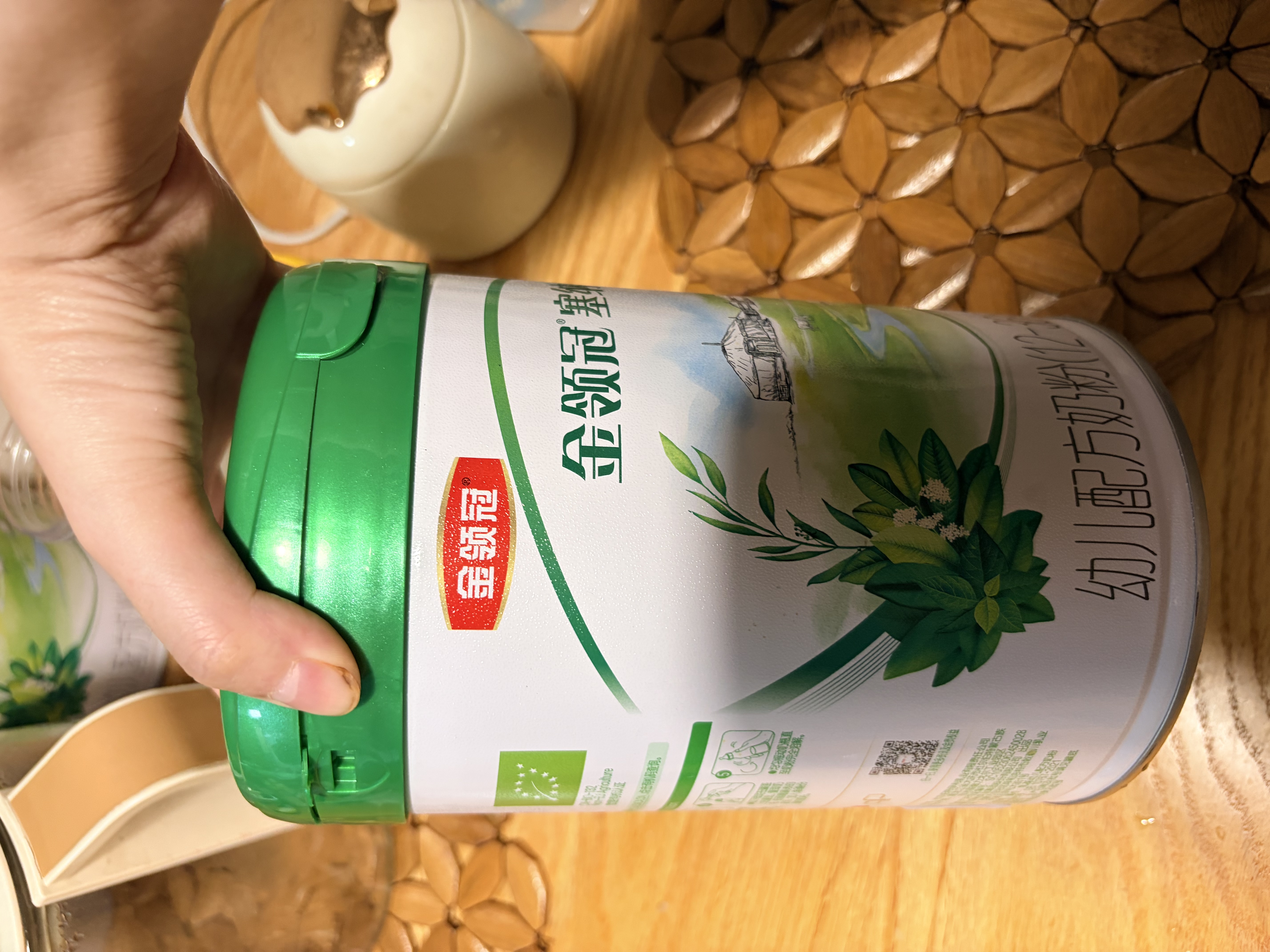 伊利金领冠塞纳牧有机奶粉3段12-36月800g*1罐 首款HMO/28天新鲜到家 实拍图