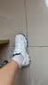 斯凯奇（Skechers）女鞋小白熊女士休闲鞋子厚底增高百搭运动软底老爹鞋女99999863 白色/海军蓝色/WNV 37 实拍图