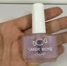 CandyMoyo健康0毒水性指甲油免烤美甲持久显白不可撕野红车厘子 实拍图