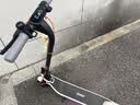 九号（Ninebot）电动滑板车E2Plus白色升级款 成年人减震折叠氛围灯电动车两轮代步智能学生便携式大屏仪表 实拍图