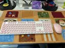 雷柏（Rapoo）X260S 键鼠套装 无线键鼠套装 办公键盘鼠标套装 电脑键盘 笔记本键盘 粉色 实拍图