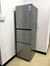 海尔「真省电」251L三门家用小户型电冰箱抗菌净味一级能效节能风冷无霜BCD-251WGHC3E7WV(银)国家补贴 实拍图