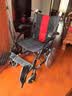 京巧手动轮椅轻便可折叠老人专用出行小型便携式旅行小轮SYIV90-MK-38 实拍图