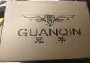 冠琴（GUANQIN）男士手表瑞士品质耐磨防水夜光全自动机械表双日历手表男机械表 机械风格SY款-精钢白面 实拍图