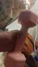 Keep哑铃男女健身家用彩色浸塑环保手铃亚铃肌肉训练墨灰色5kg*2 实拍图