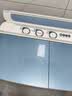 美的（Midea）双桶半自动洗衣机12kg洗+7kg脱 双缸大容量家用品质双电机 同洗同脱分区洗涤一级能效以旧换新 MP12S166 双缸 实拍图