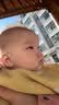 欧孕（OUYUN）婴儿外穿棉小披风秋冬宝宝婴幼儿防风衣保暖斗篷披肩连帽外套 橘黄色【适合0-3岁】 均码【建议身高50-100cm】 实拍图