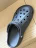 卡骆驰（CROCS）【采销直播】贝雅洞洞鞋男鞋女鞋轻便休闲鞋|10126 黑色-001 41 /42(260mm) 实拍图