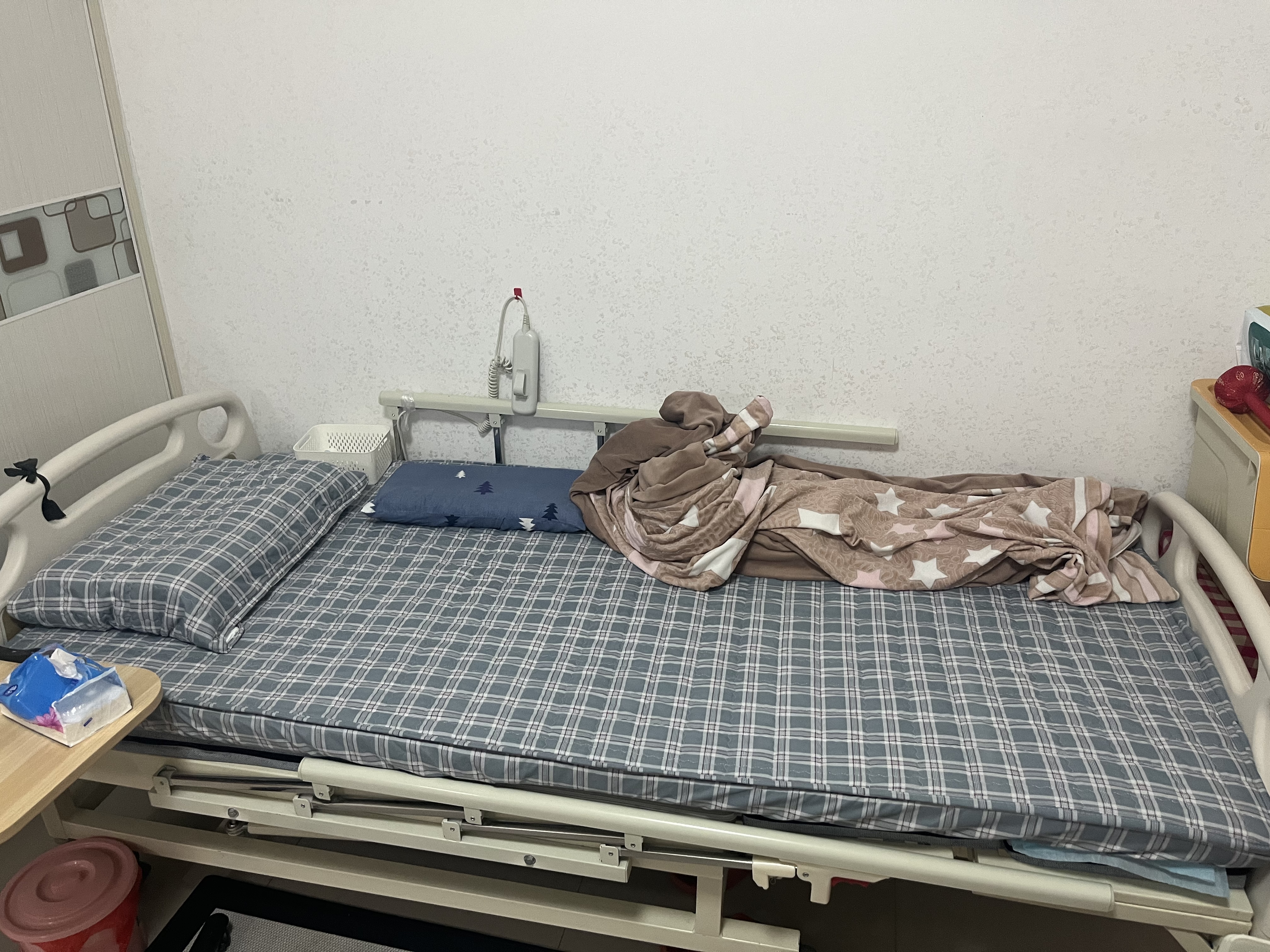 冠奇电动护理床老人家用多功能瘫痪病床全自动智能医用床大小便翻身床 GQ-A221手电两用【整体翻身】【防侧滑防下滑】 实拍图