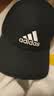 adidas经典百搭日常通勤运动遮阳棒球帽子太阳帽男女阿迪达斯官方 黑色/白   OSFM(男子) 实拍图