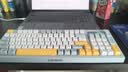 联想（Lenovo）K2_Pro三模键盘鼠标套装无线蓝牙有线机械手感混彩灯效消音结构旋钮办公游戏电脑键鼠套装 雾海蓝 实拍图