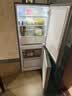 海尔冰箱出品 统帅小奶芙160L双门两门轻音节能风冷无霜一级能效家用租房公寓小型冰箱LC2-160WS9 （网红爆款）海尔冰箱小奶芙一级能效黑金净化160L 实拍图