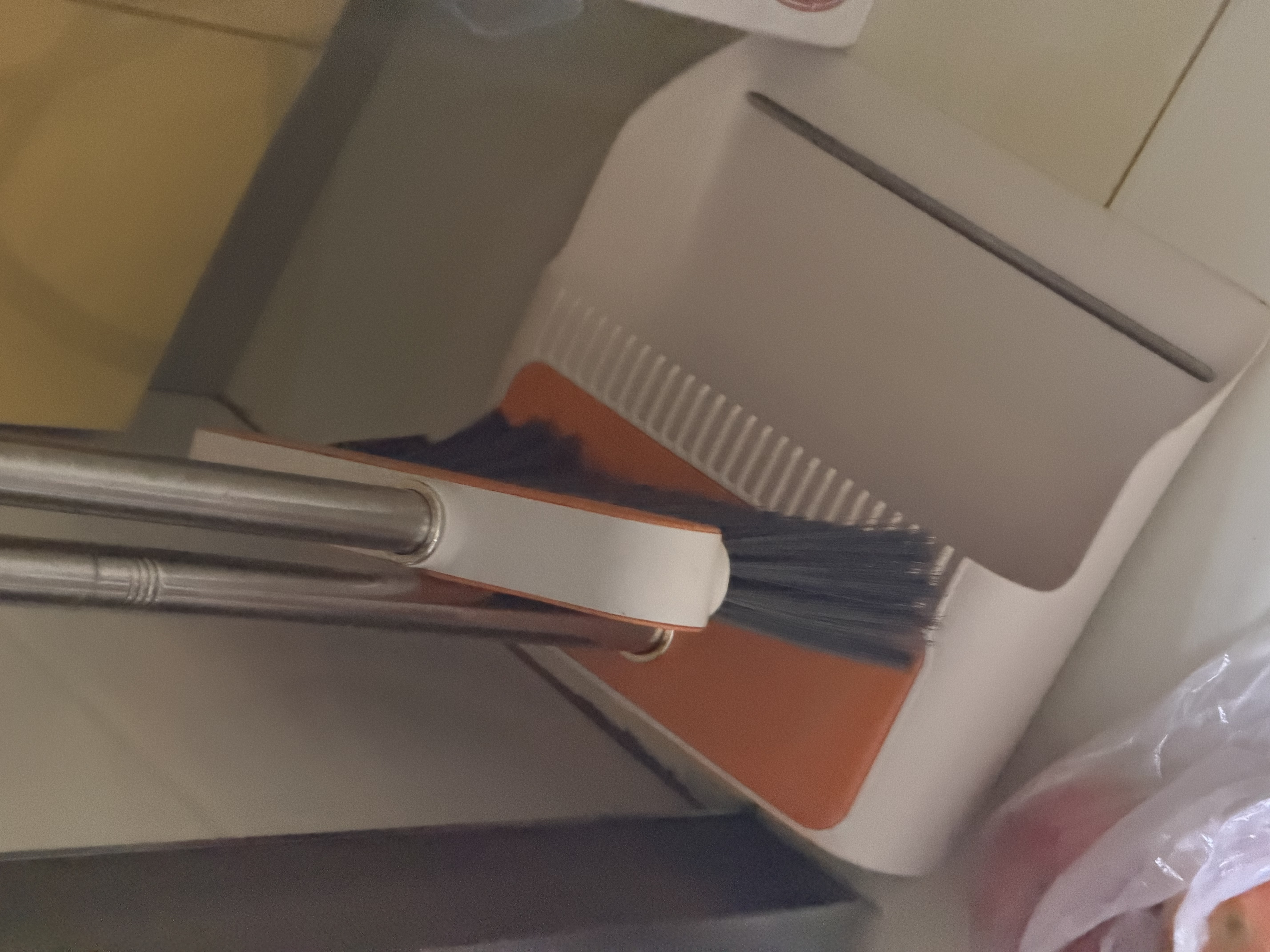 利临扫把簸箕套装高档家用室内扫地不沾毛发神器高档轻奢软毛笤帚 实拍图