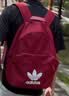 adidas休闲日常通勤运动双肩背包学生书包开学男女阿迪达斯三叶草   胜利红   NS(均码) 实拍图
