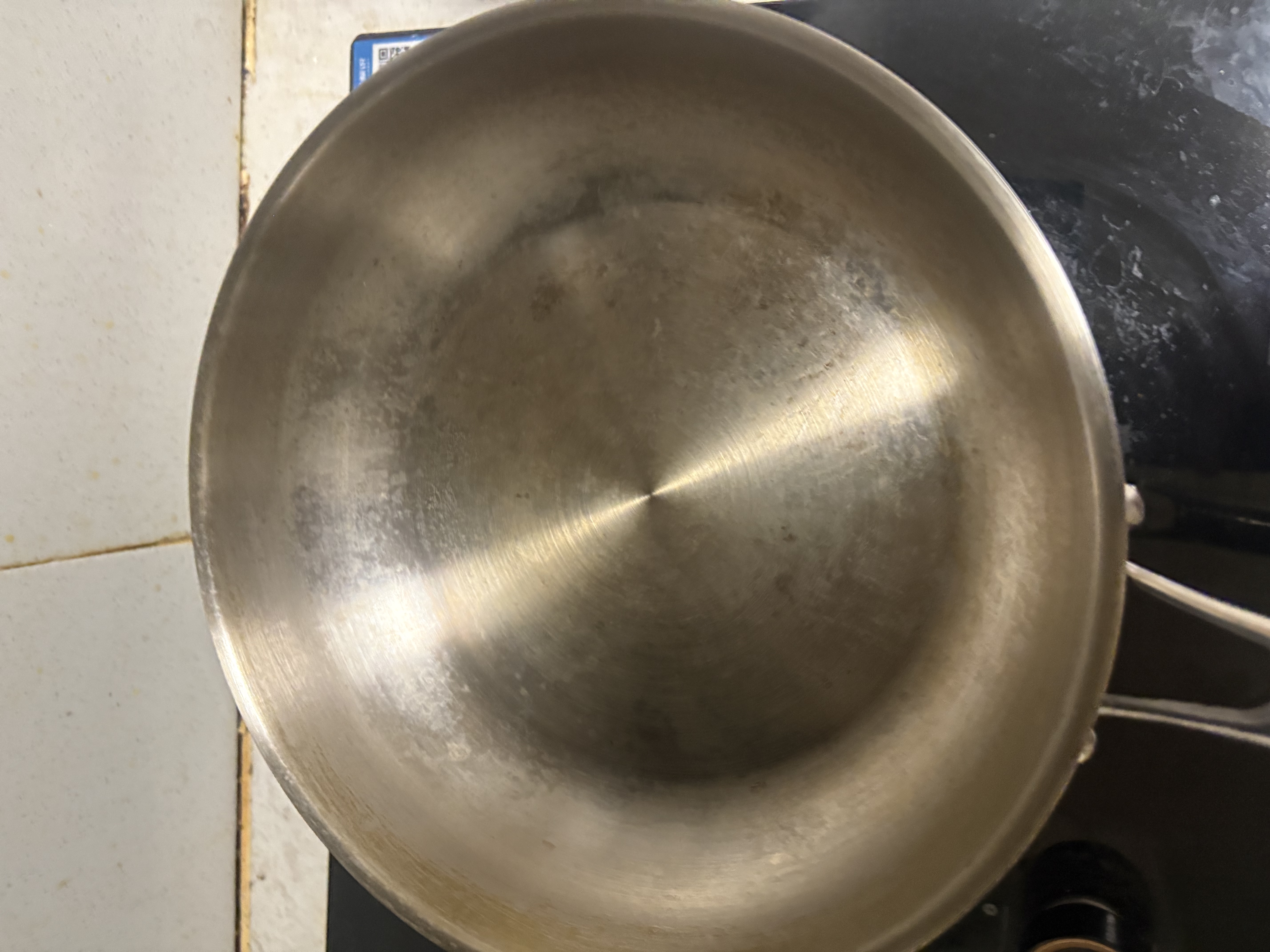 双枪316L不锈钢平底煎锅 家用加厚无涂层煎蛋烙饼牛排不粘锅26cm 实拍图