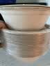 京东京造 一次性碗餐盒餐具 食品级耐高温加厚甘蔗浆纸碗500ml*32只 实拍图