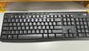罗技（Logitech）MK295无线键鼠套装 静音办公无线键盘鼠标套装 静音鼠标键盘笔记本电脑键盘薄膜 全尺寸家用104键 【舒适手感 行业热销 】轻音典雅黑 实拍图