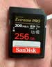 Sandisk闪迪256GB SD内存卡 4K V30 U3 C10 相机存储卡 读速200MB/s 写速140MB/s 微单/单反相机内存卡 实拍图
