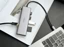 绿联Type-C扩展坞 USB-C扩展器3.0分线器 4口集线器HUB拓展坞转换器 适用苹果17/16笔记本Mac平板iPad 实拍图