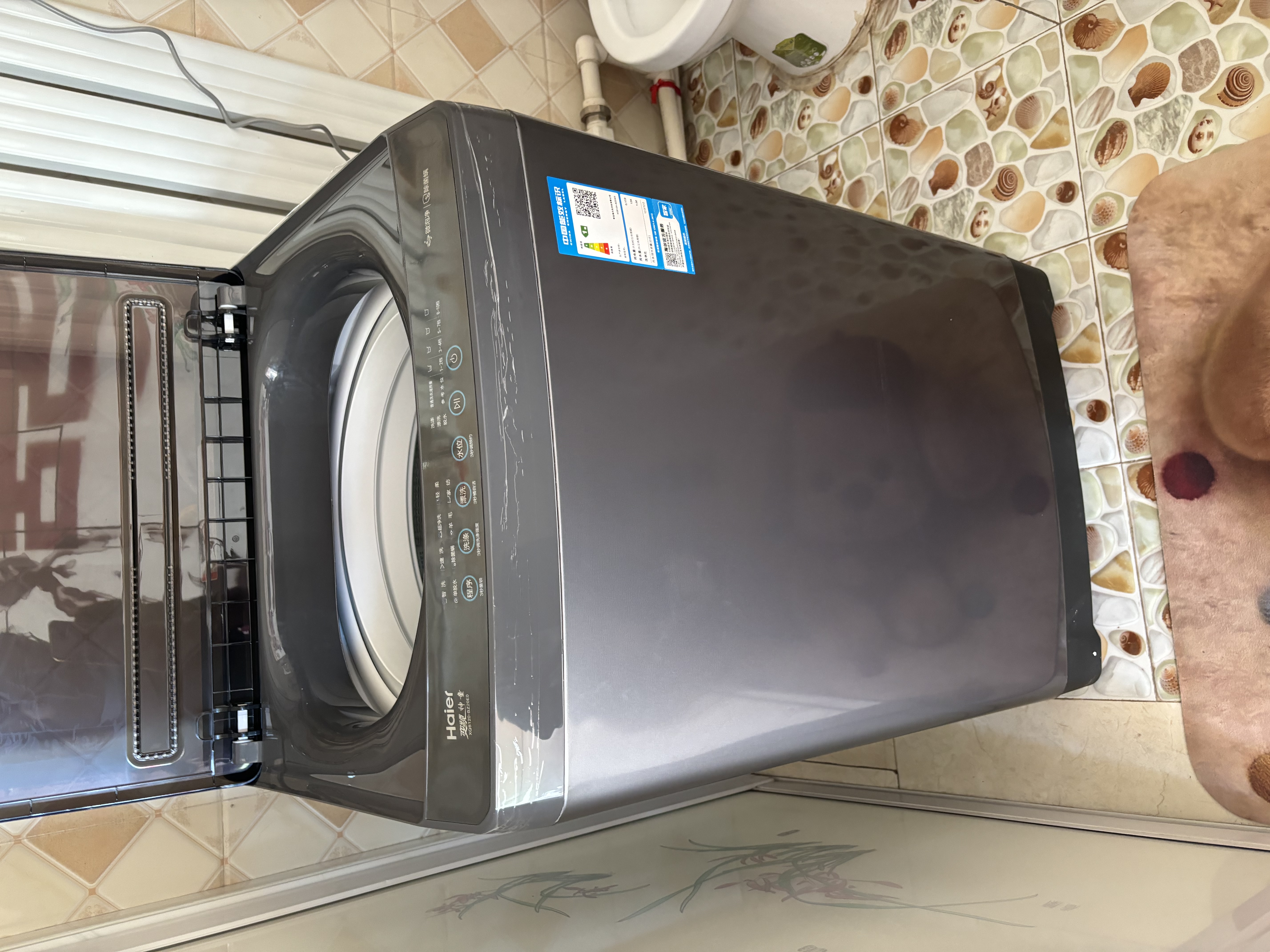 海尔（Haier）洗衣机波轮10公斤/12公斤全自动洗衣机直驱变频家用洗衣机大容量一级能效补贴15%以旧换新除螨洗 【热销爆款】12KG 波轮 +超净洗+纳米微泡净+智洗 免费上门安装/全国联保/整机 实拍图