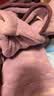 芬腾睡衣女士防静电双面绒加厚珊瑚绒秋冬翻领家居服套装 实拍图