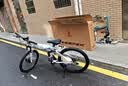 凤凰（Phoenix）折叠自行车成人男女山地车12岁到18岁变速单车骑行城市代步土坡车 95%免装/折叠双避震【辐条轮/全轴承】白蓝 24寸-24速【身高145-168cm】 实拍图