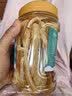 万达鱿鱼条500g/罐 手撕风琴鱿鱼丝 即食肉类海鲜海味鱿鱼干休闲零食 实拍图