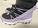 Skechers斯凯奇儿童绒绒靴保暖棉鞋男童女童高筒短靴加绒雪地靴660092L 实拍图