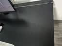 甄严选电脑桌台式电竞桌椅套装组合桌子办公家用桌学习桌书房书桌写字桌 【黑碳纤纹面-二段板】单桌140*70 实拍图