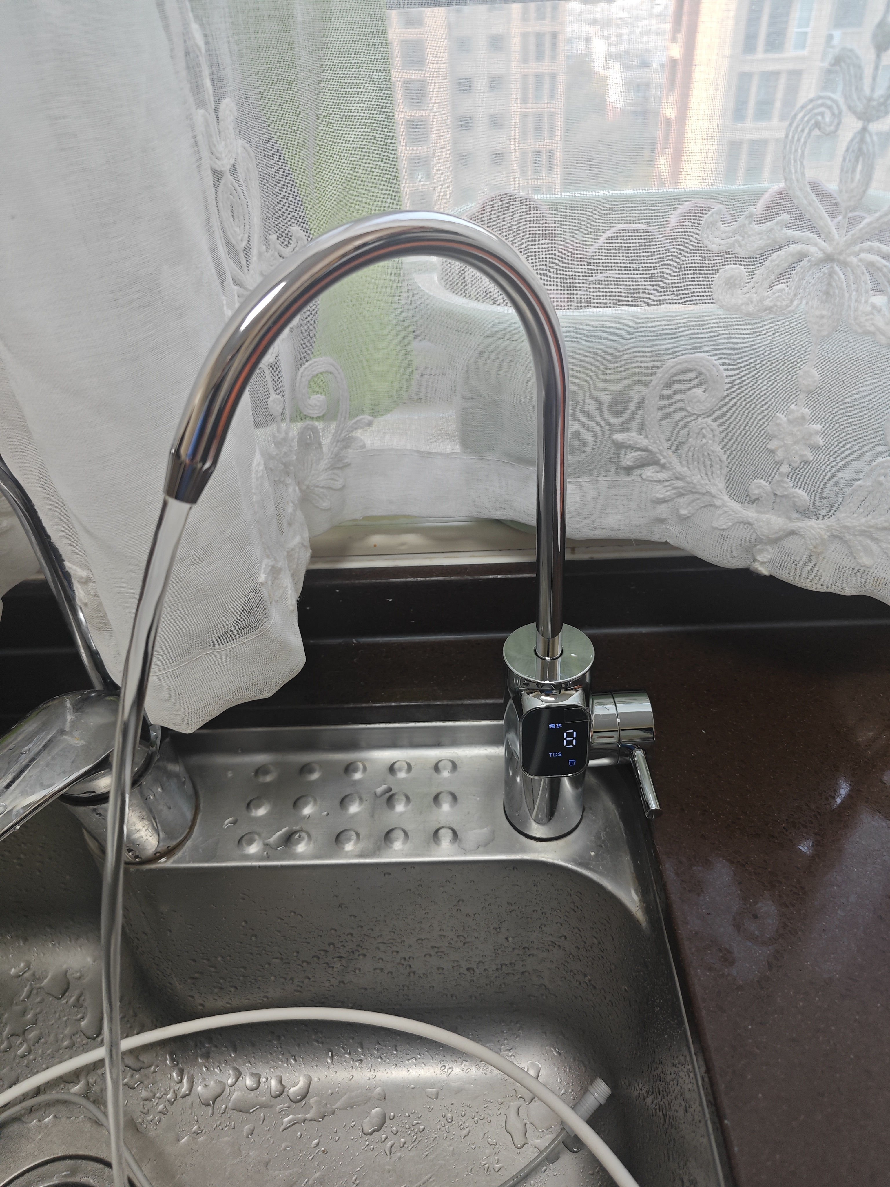 美的（Midea）直饮加热净水器套装【白泽Max1000G瞬时1200G+管线机MG245-R+前置24pro】0阻垢剂反渗透过滤 实拍图