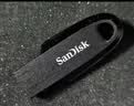 Sandisk闪迪128GB USB3.2 U盘 CZ550黑色 读速100MB/s 安全加密 数据恢复 学习办公电脑车载 高速大容量优盘 实拍图