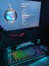 漫步者花再Halo PixelBar25款深渊字幕歌词音响电脑桌面PS游戏音箱电脑回音壁蓝牙长条有线RGB灯效 樱花粉 实拍图
