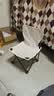 户外装备高品质车载便携亲子户外折叠椅用于露营钓鱼写生 白色中号33（无收纳袋） 实拍图